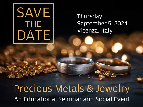 Gain valuable insights into the precious metals and jewelry market at CIBJO, IPMI, and the Italian Exhibition Group's collaborative event. Network, learn, and celebrate!