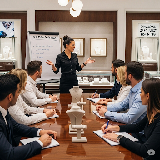 “The Art of NLP for Jewelers,” is specifically designed for jewelry store associates. We move beyond traditional sales tactics and dive into the powerful world of Neuro-Linguistic Programming (NLP). Contact Evan +27739990999